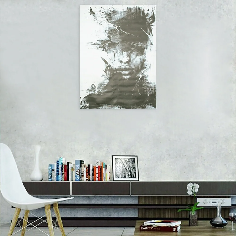 Abstract Oil Canvas